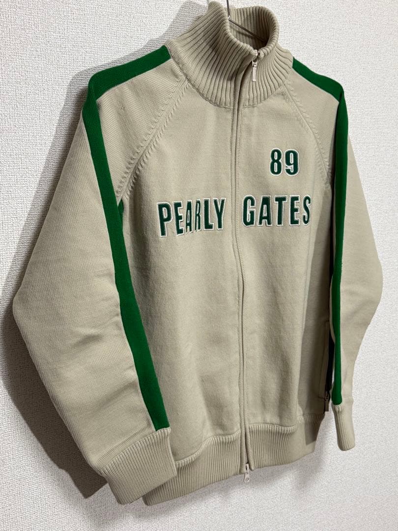 PEARLY GATES ジップアップ ニット ブルゾン サイズ４