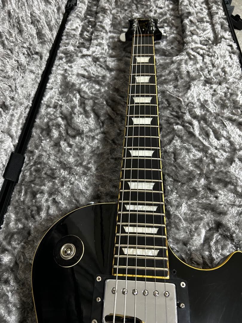 Epiphone レスポール極上品　指板ブラック化