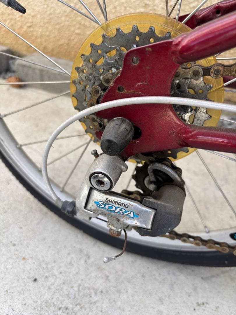 DAHON Speed 折りたたみ自転車 バーガンディ