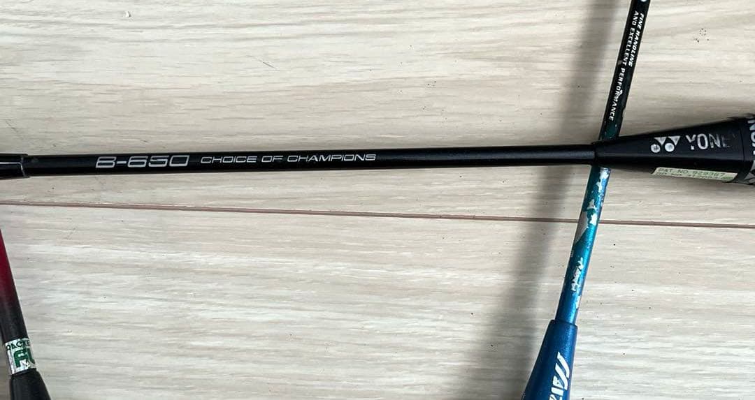 ヨネックス・Mizuno バドミントンラケット　ジャンク品