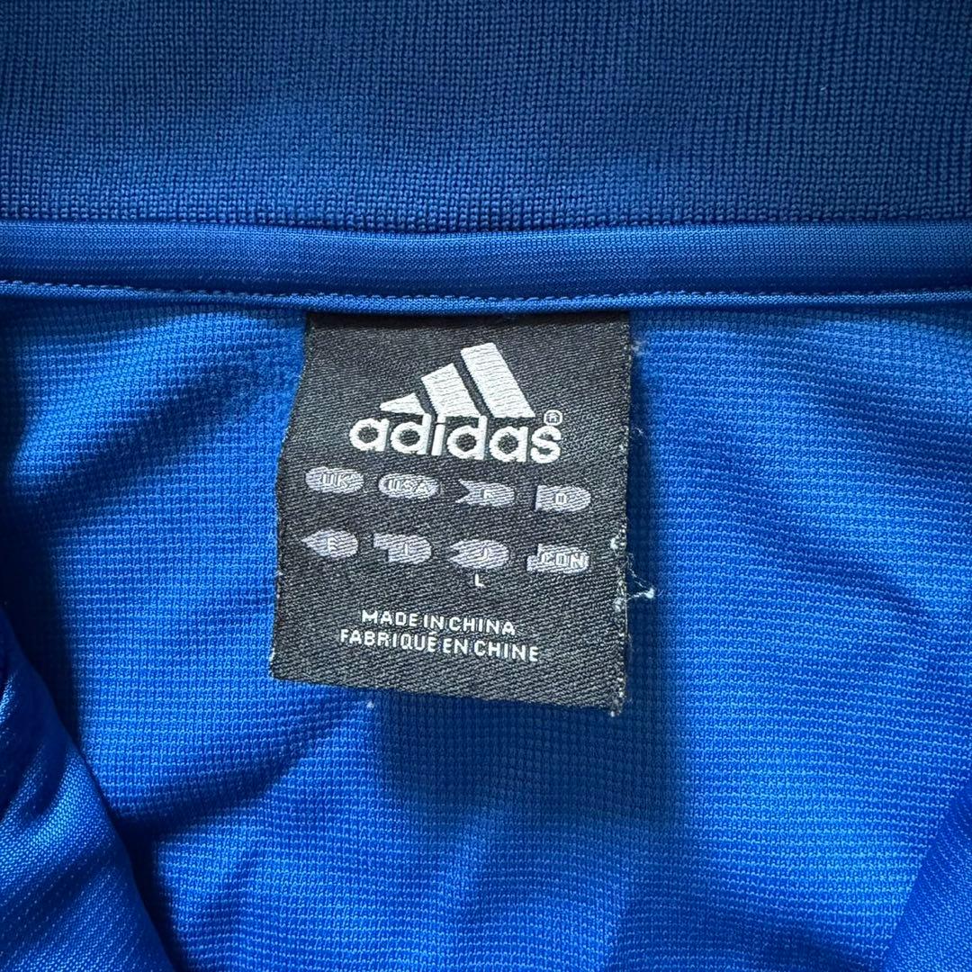 美品 adidas アディダス チェルシーFC トラックジャケット ブルー Ｌ