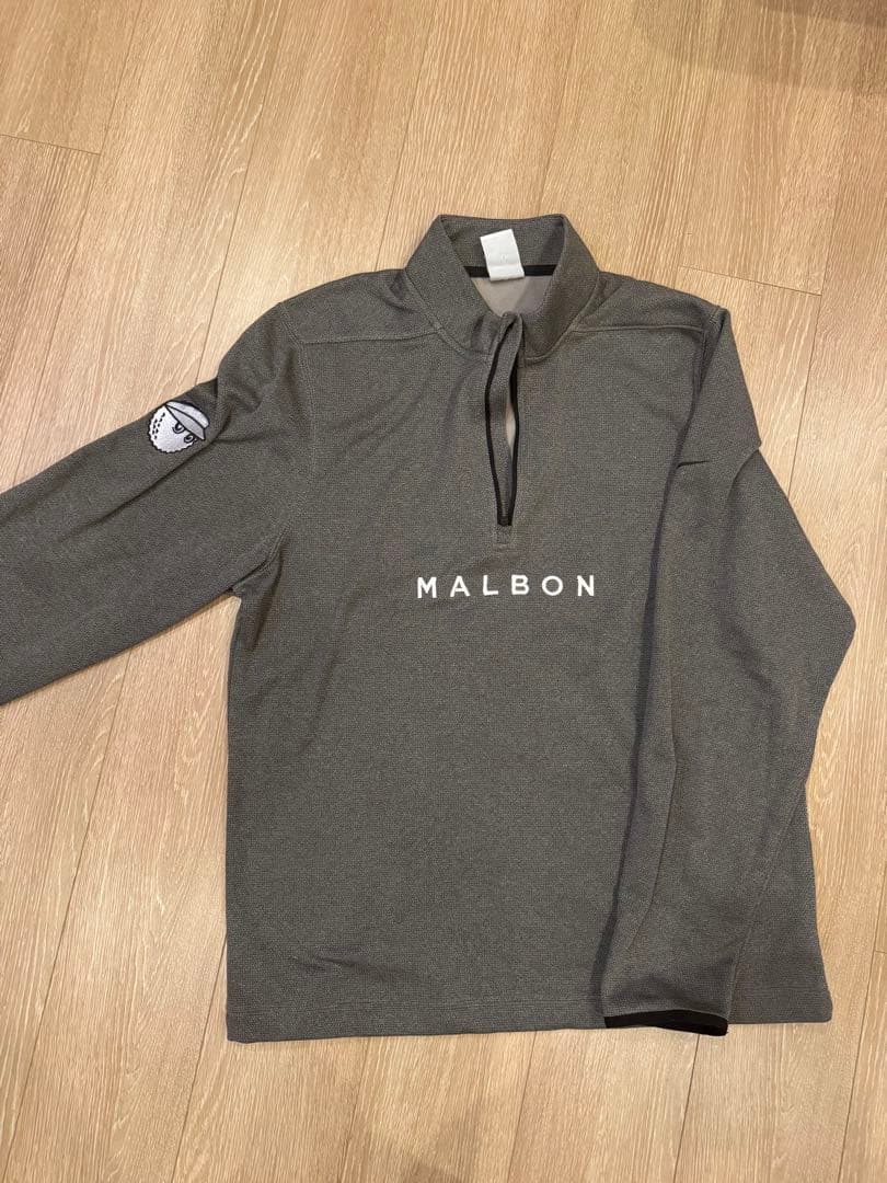Malbon Nike コラボ　マルボン　ナイキ　ハーフジップアップ M
