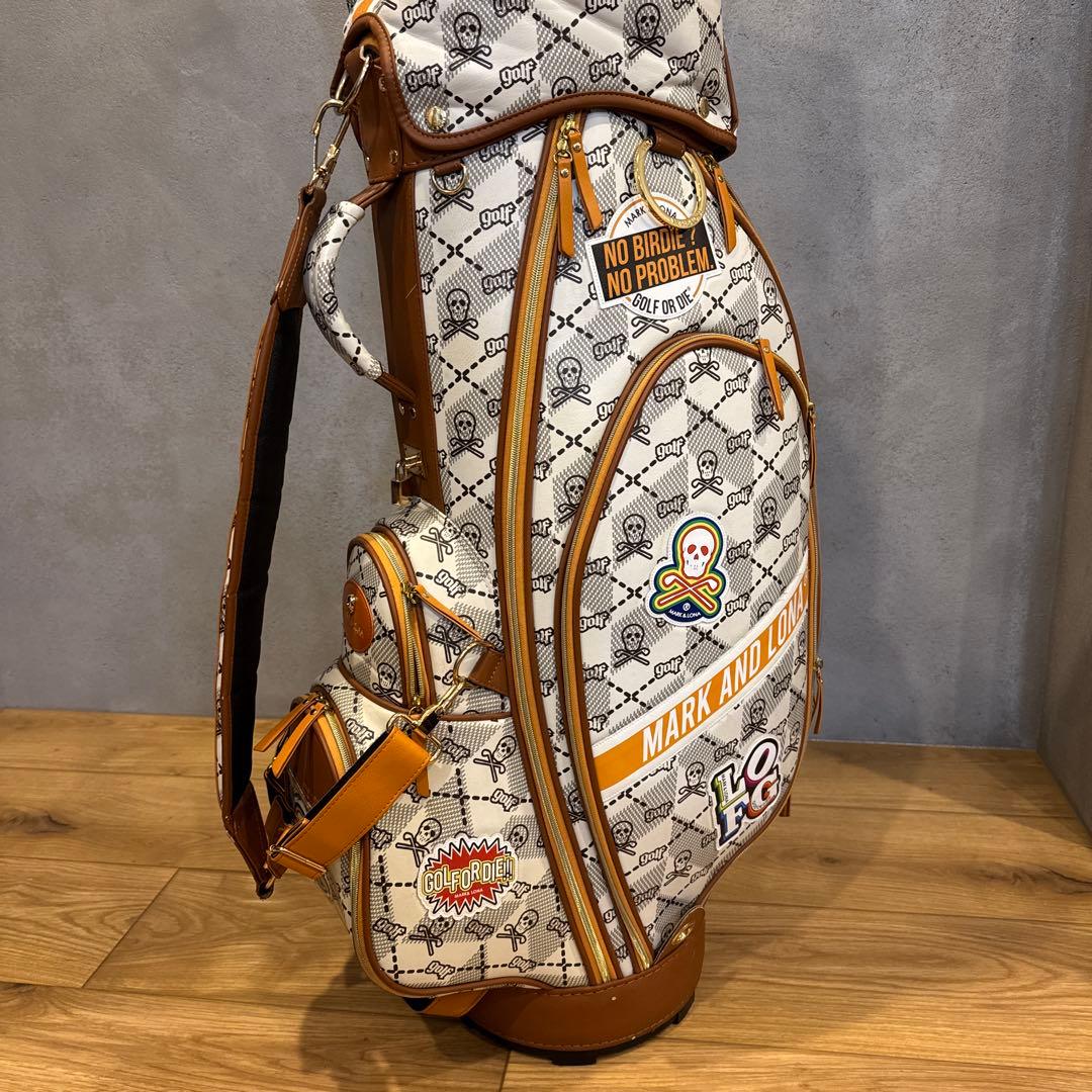 MARK & LONA スカルデザイン キャディバッグ