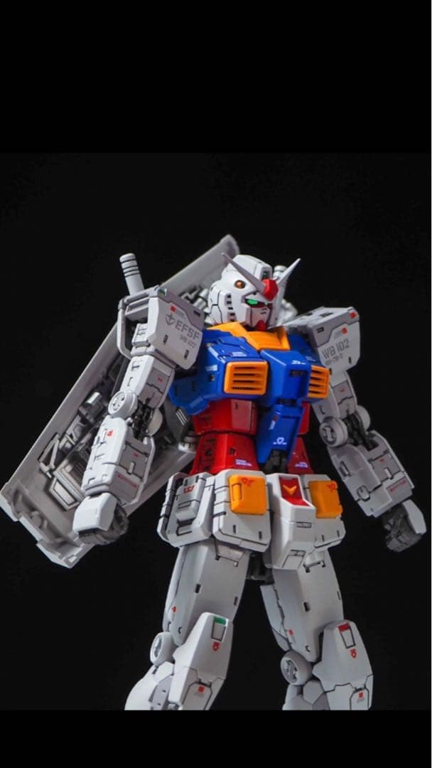 rg rx78-2 塗装完成品