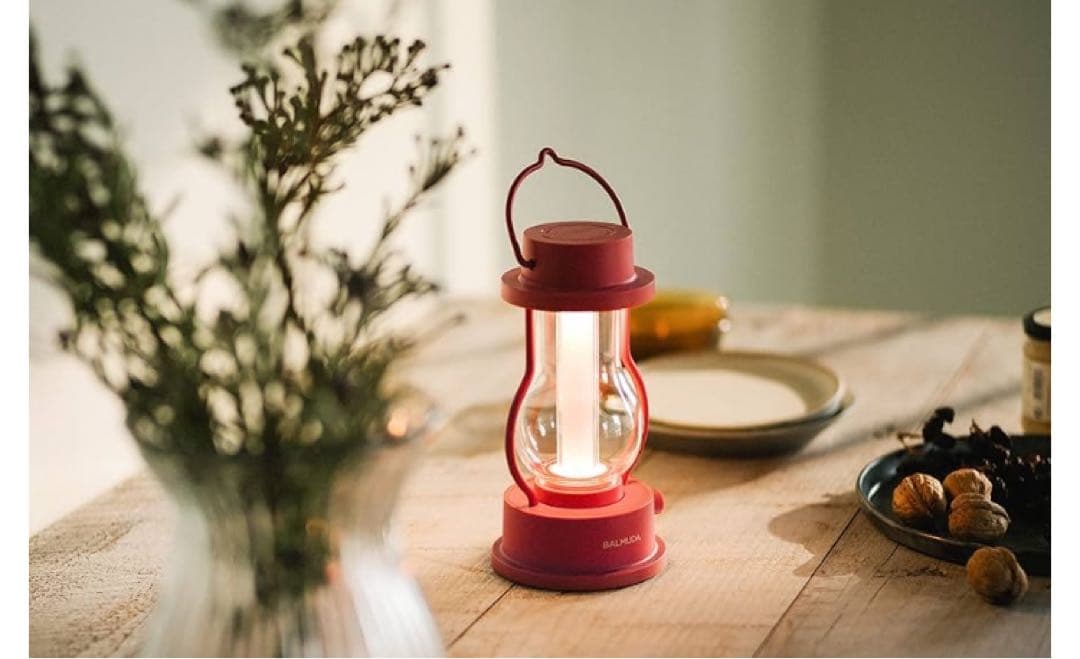 BALMUDA The Lantern バルミューダ　ランタン　レッド　限定