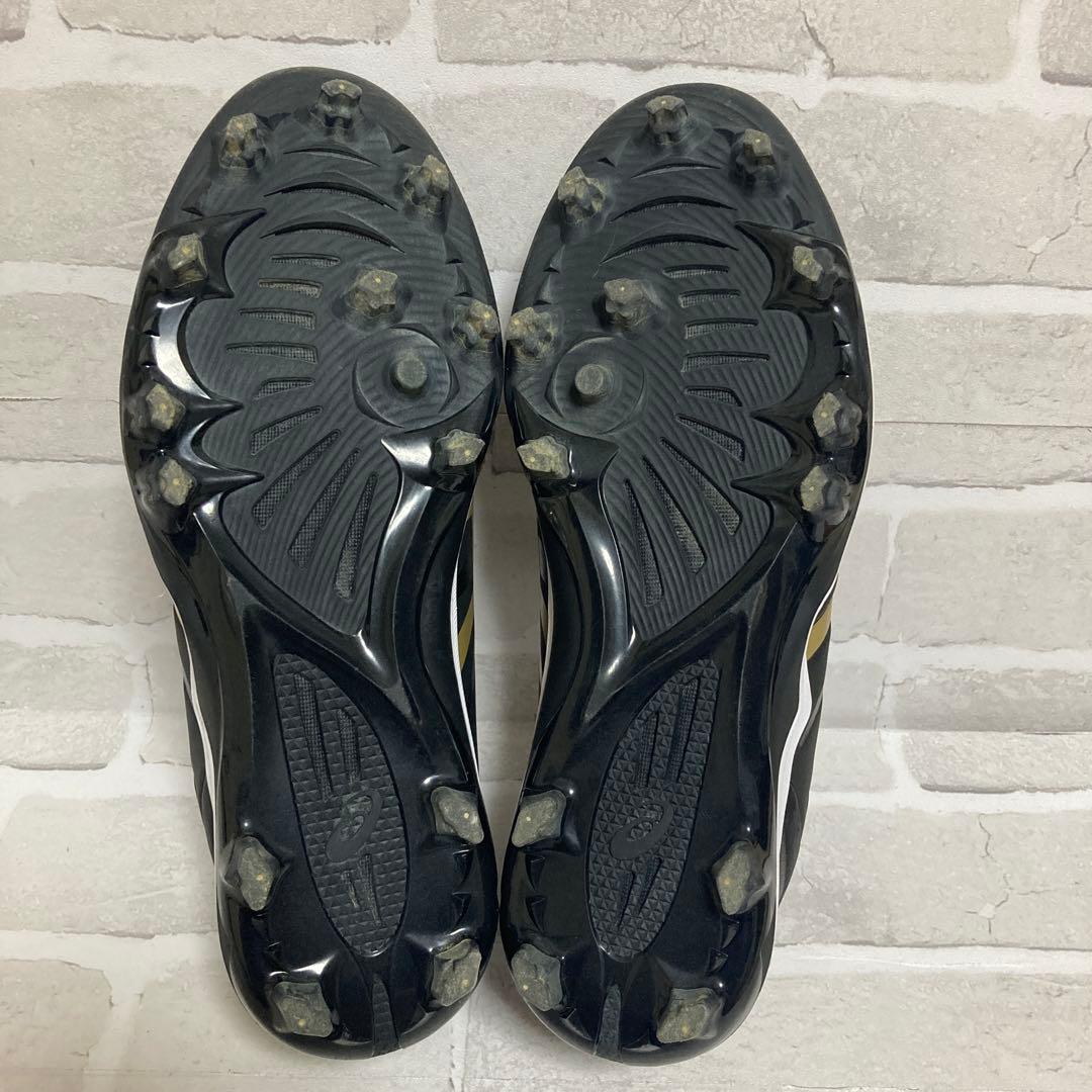 ⭐️asics GOLDSTAGE FANG 野球用スパイク 黒/金 29㎝⭐️