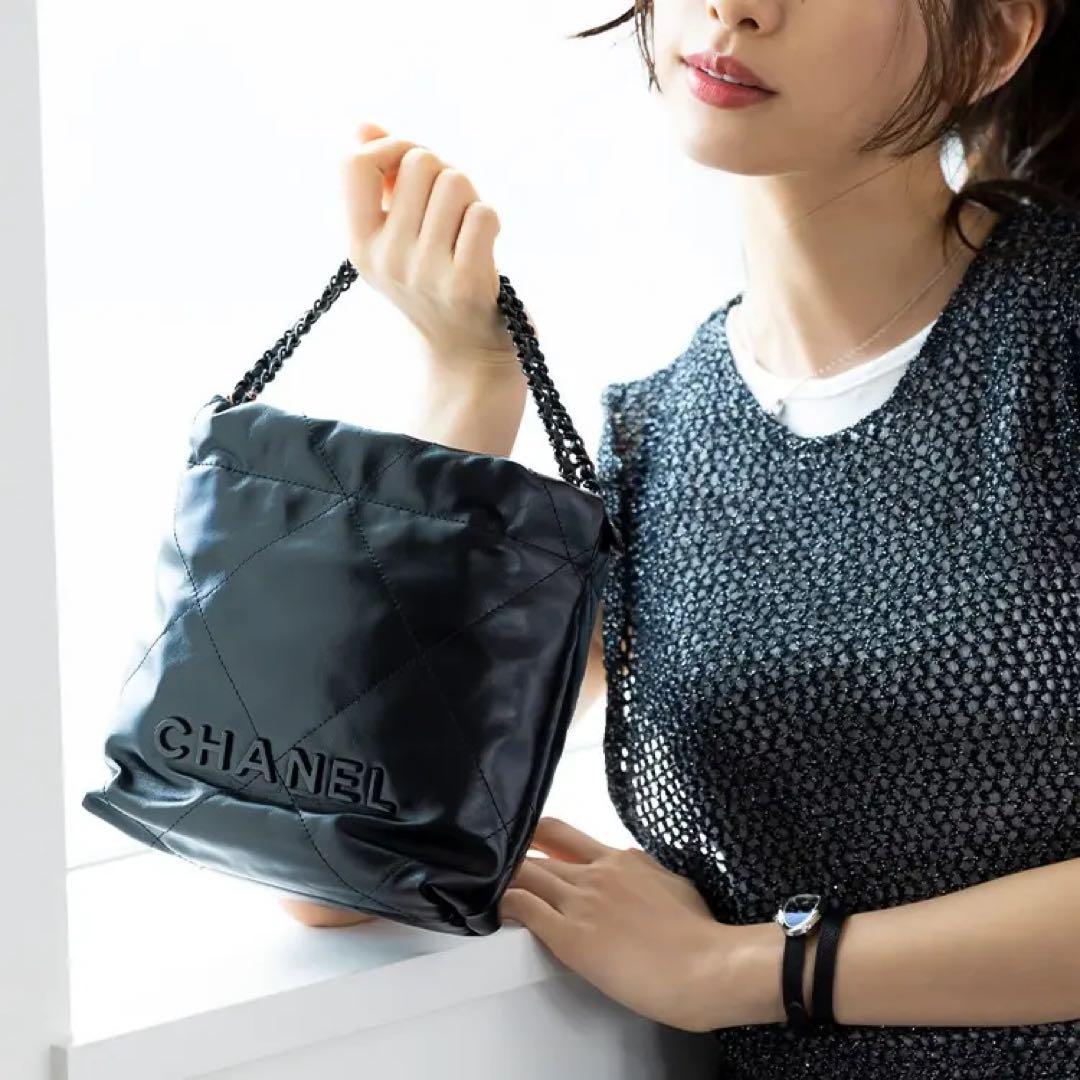 CHANEL シャネル 22 ミニ ソーブラック ノベルティ