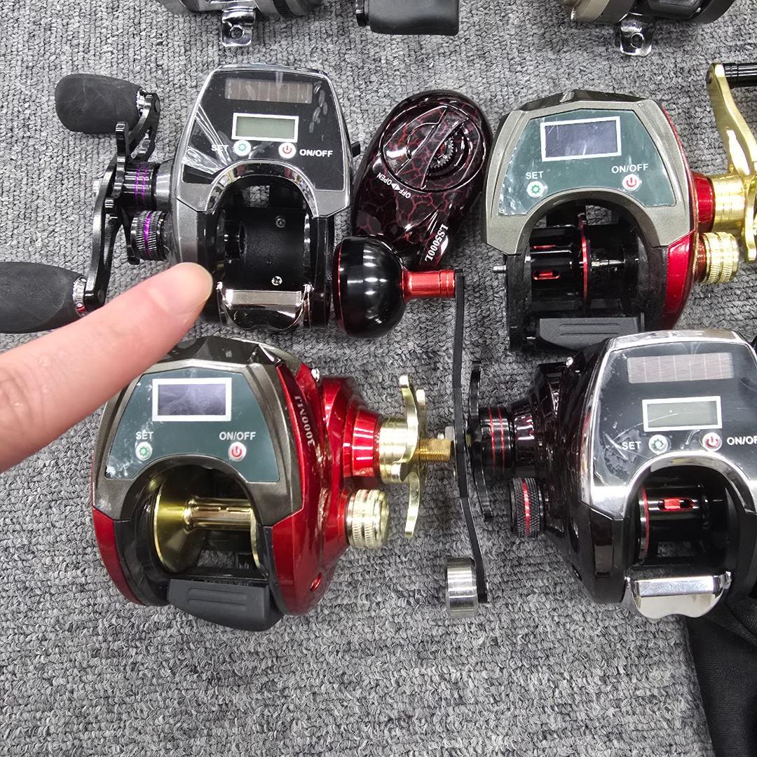 n*5様 ジャンク品　釣りリール　まとめ　スピニングリール　ベイトリール