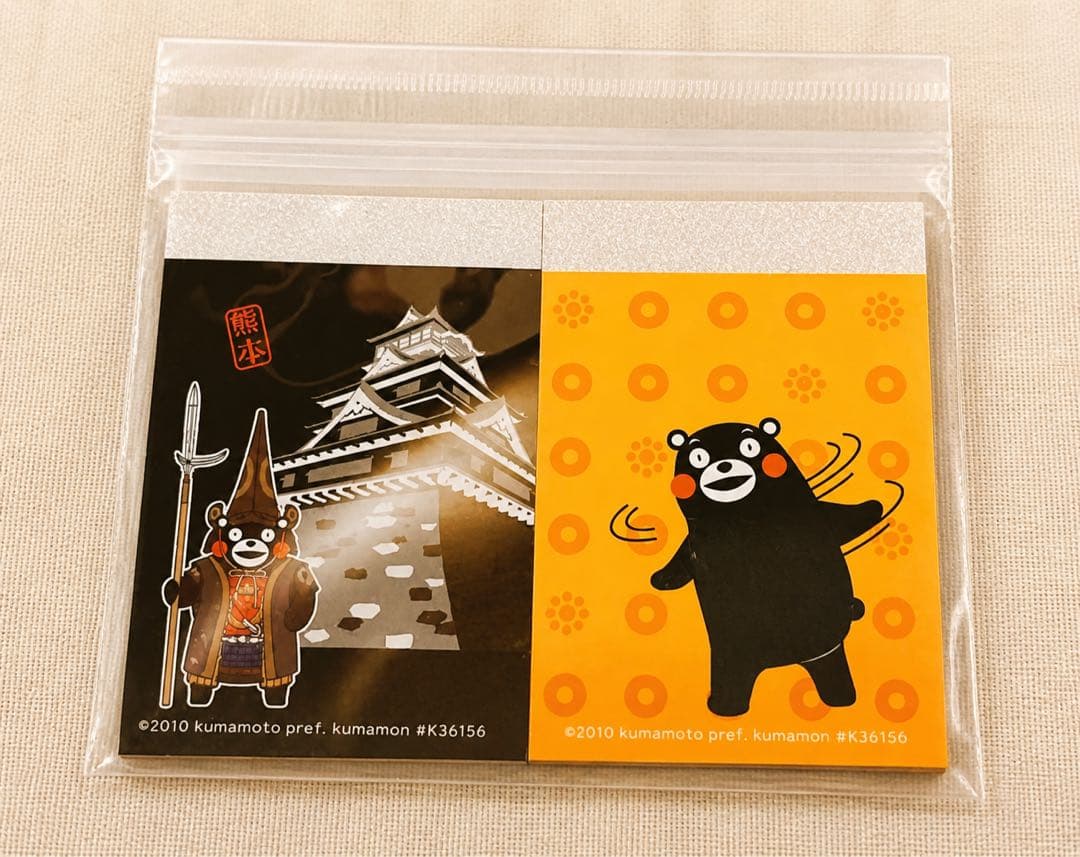 【くまモン】大型もっちりクッション＋限定ピンズ＋ポストカードコレクター向けセット