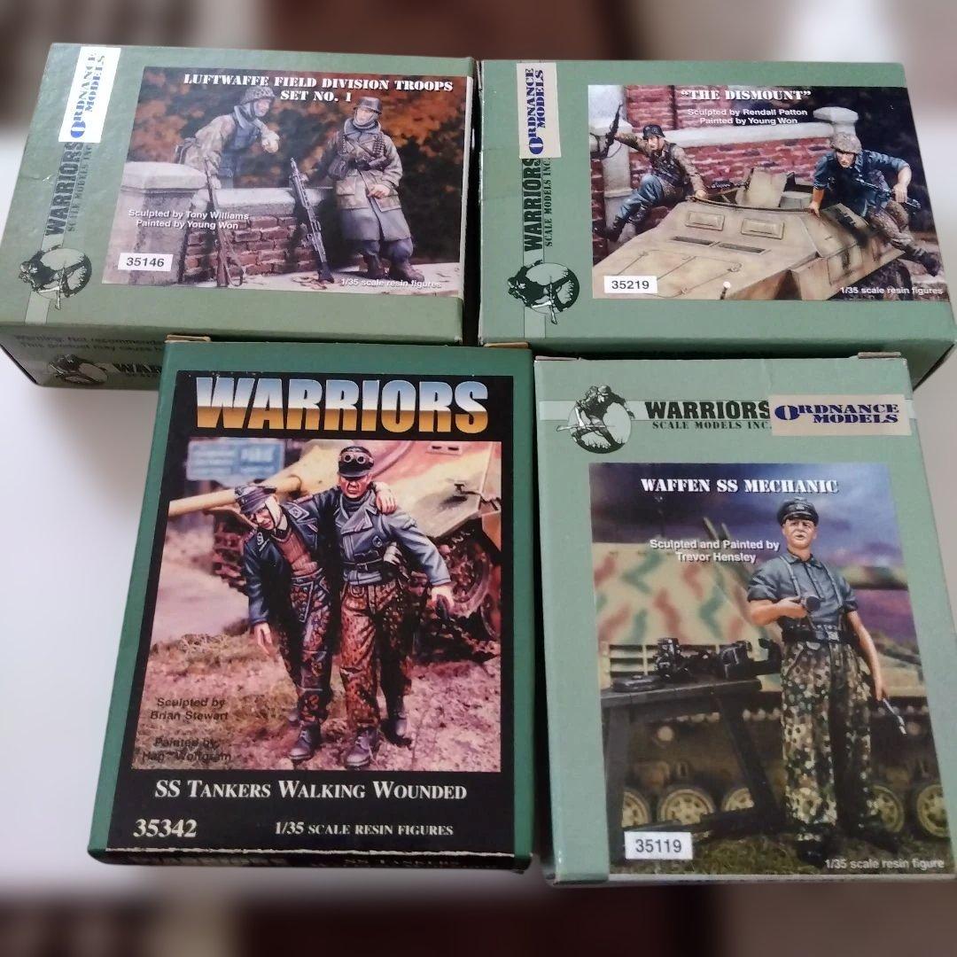 WARRIORS　レジンフィギュア18個