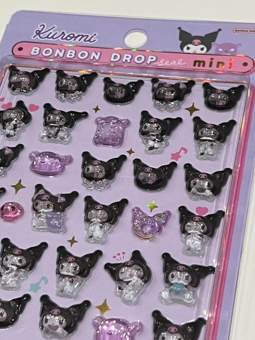 店頭完売 BONBON DROP seal mini 6枚 クロミ マイメロ他
