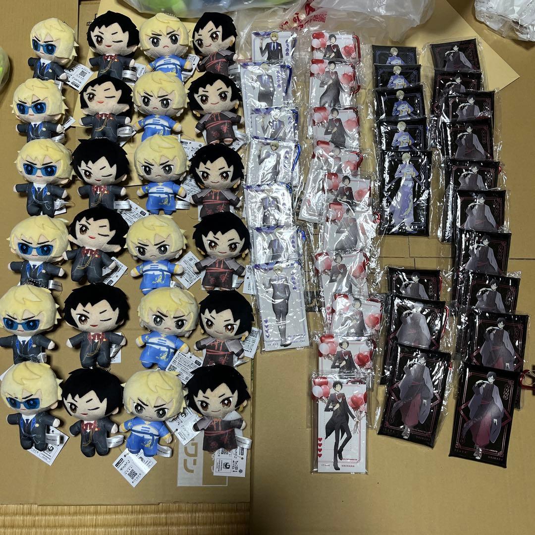 59個セット デュラララ‼︎×2 ちょこ友 ぬいぐるみ など 平和島静雄 折原臨也
