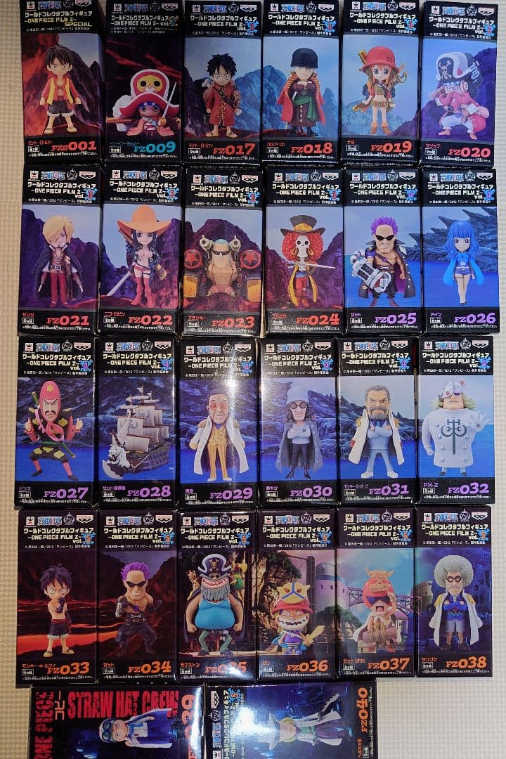 ワンピース ワーコレフィギュアセット 全38種