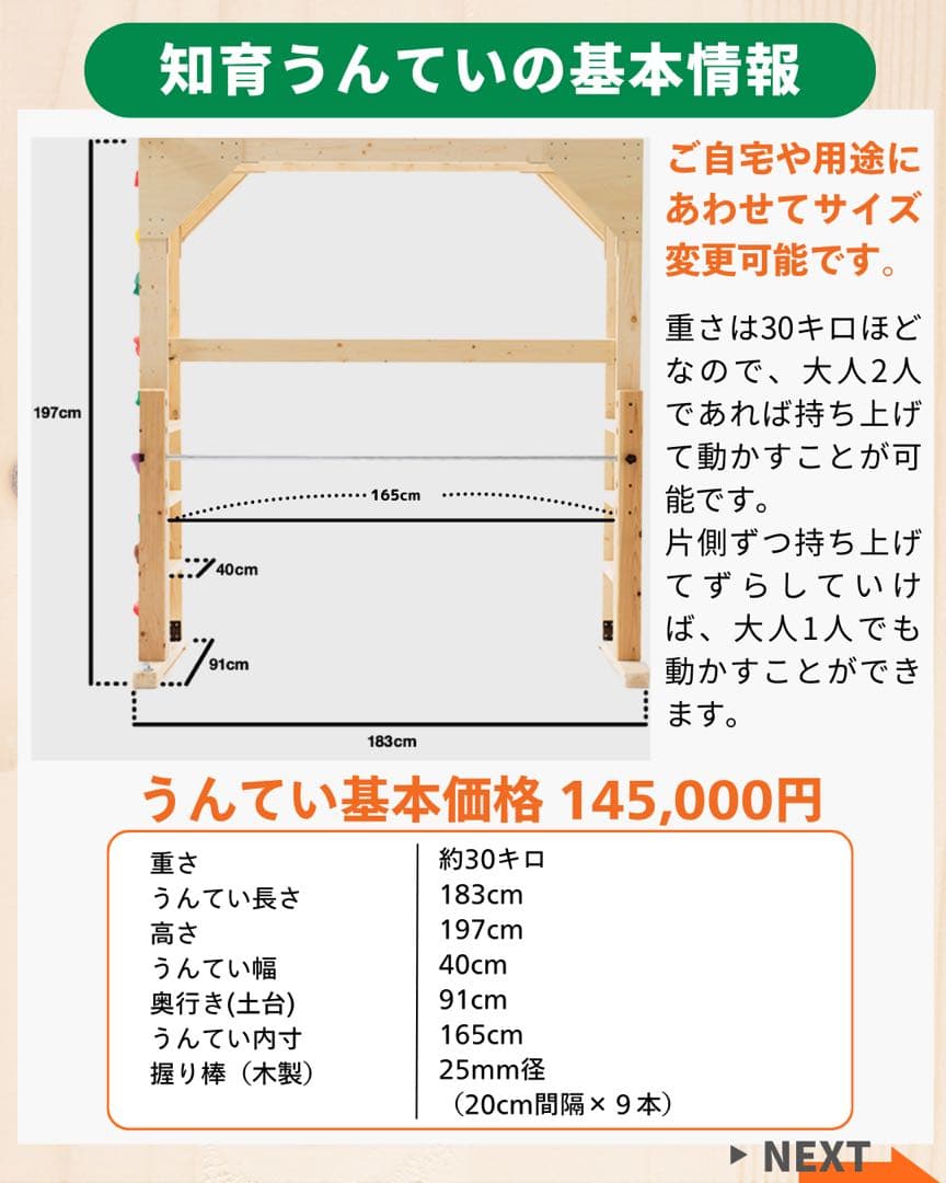 うんてい　雲梯　室内遊具　室内うんてい　ボルダリング　鉄棒　模倣品・粗悪品注意