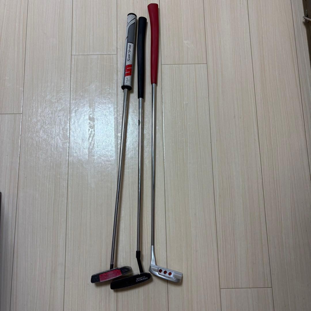あ*っ様 パター おまとめ 3本セット ゴルフクラブ