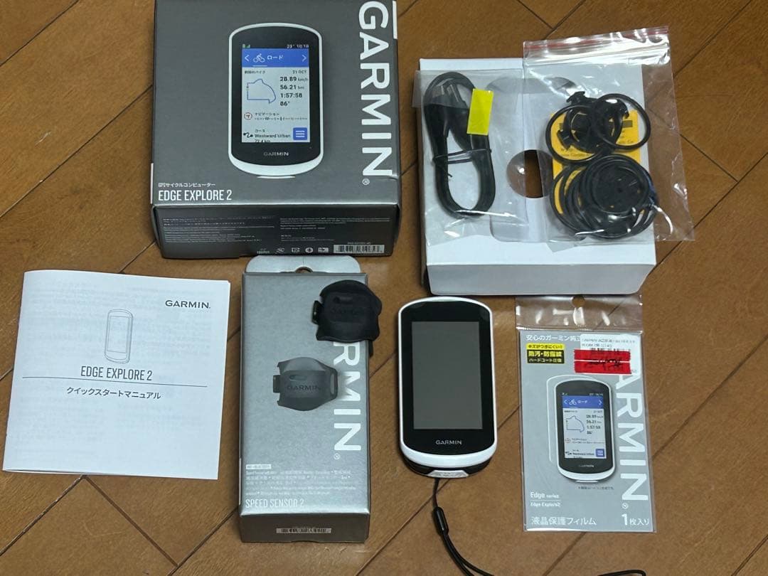 GARMIN Edge Explore 2 + ケイデンスセンサー