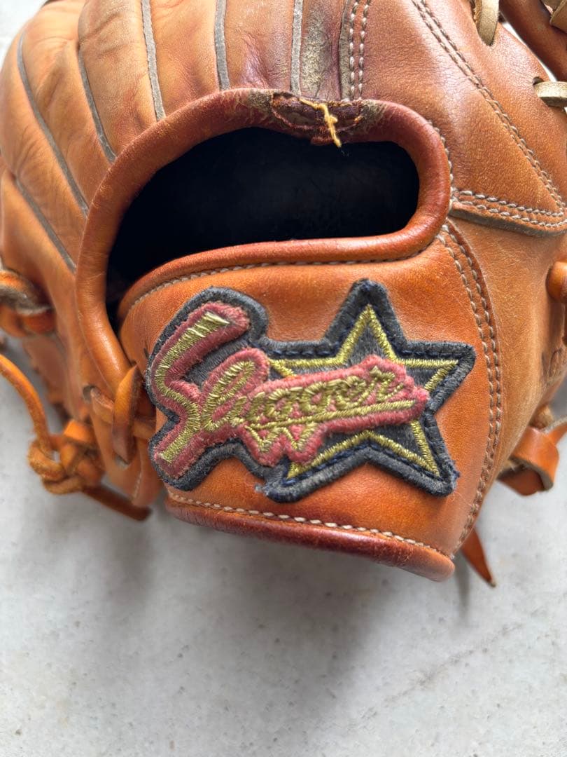 Slugger ブラウンレザーグローブ