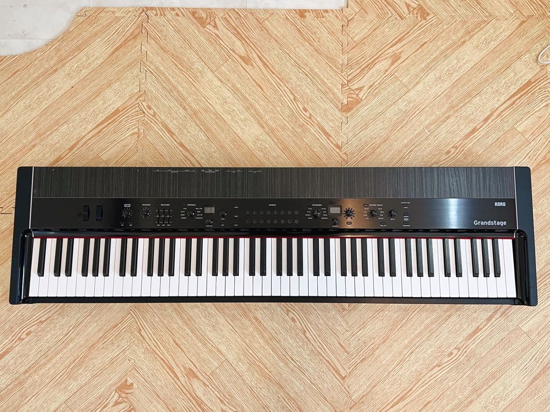 【完動美品】KORG GS1-88 Grandstage 黒木目調がカッコいい！