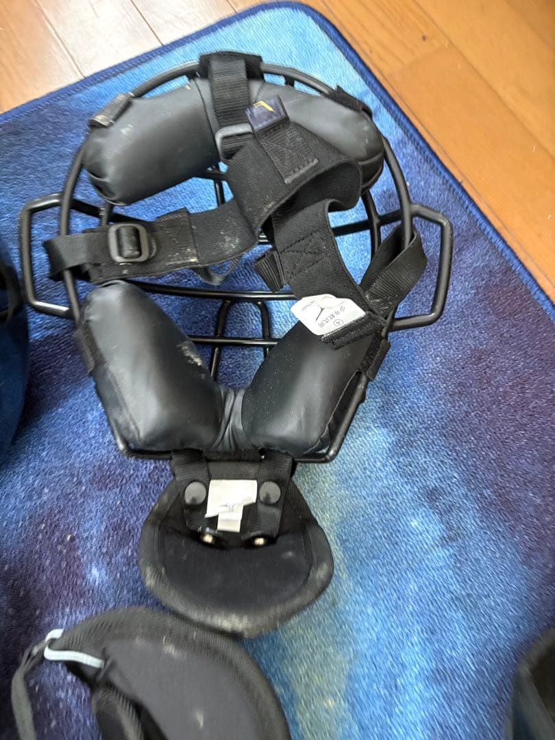 Mizuno キャッチャー用プロテクター JSR ブラックセット