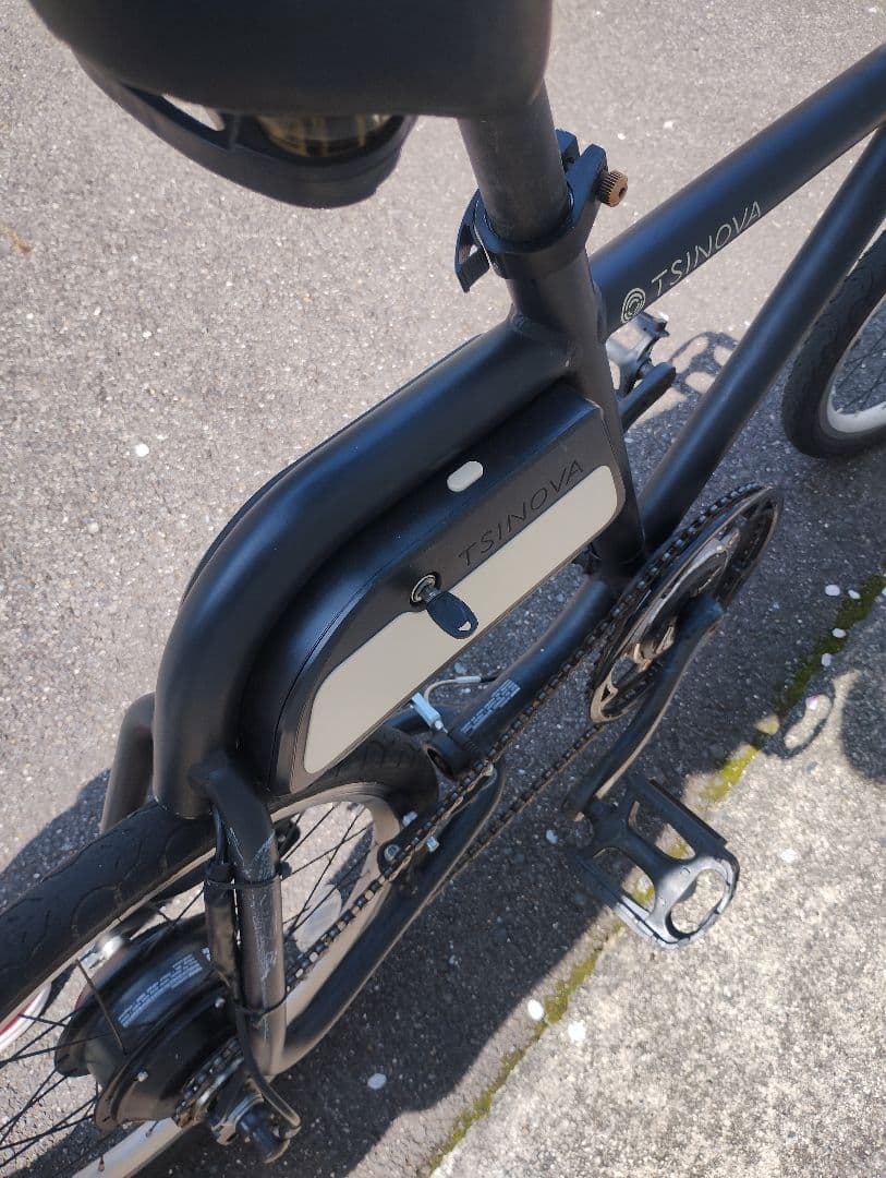 チノーバ　バッテリー新品　20インチ 電動　アシスト　自転車　ミニベロ
