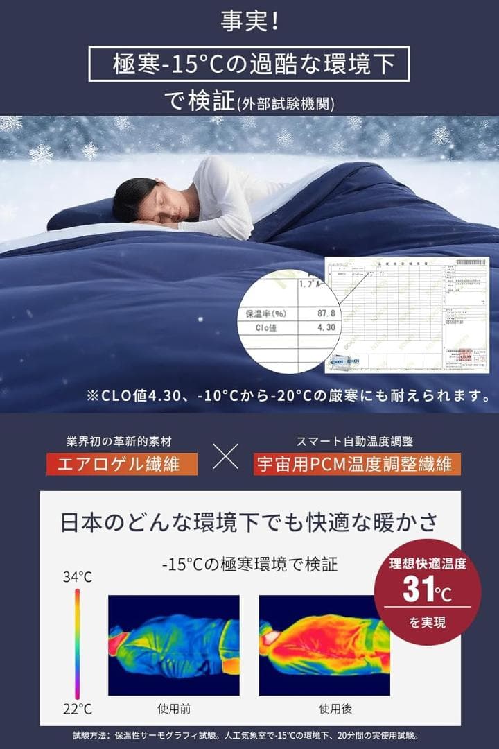 冬用 軽量冬 洗える 「 極暖」 裏起毛 肌掛け布団 温 (シングル)