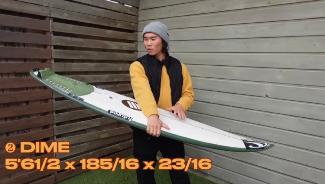 EMERY DIME 5'6 1/2ショートボード