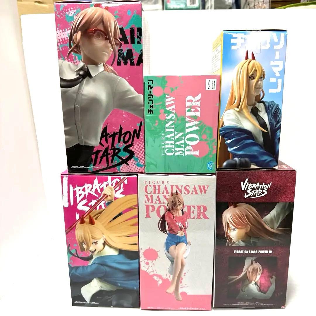 未開封　チェンソーマン　パワー　フィギュア　6点セット