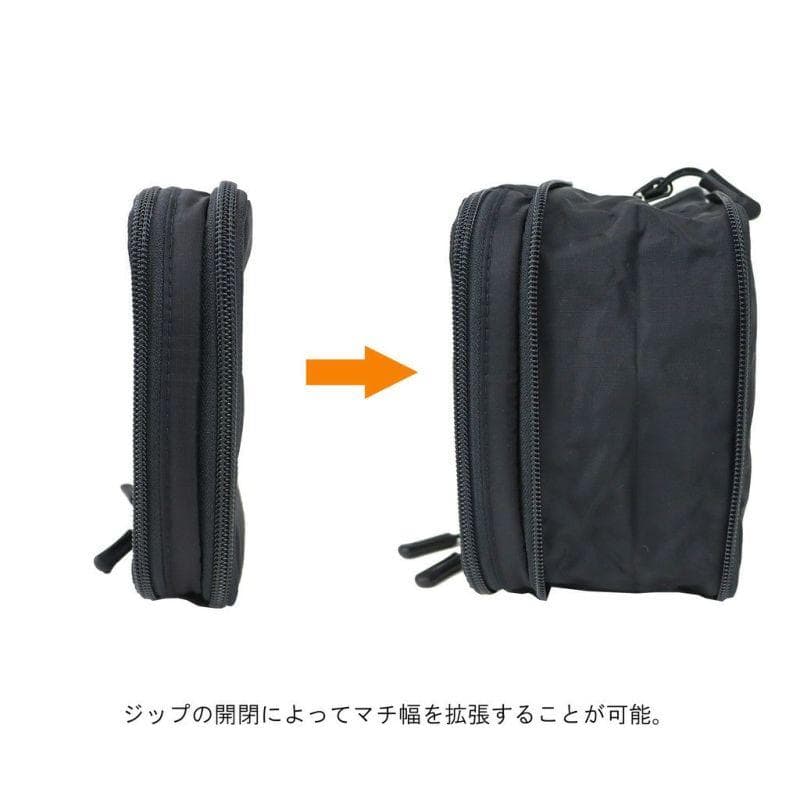 BRIEFING GOLF ブリーフィングゴルフ エクスパンドポーチS 黒