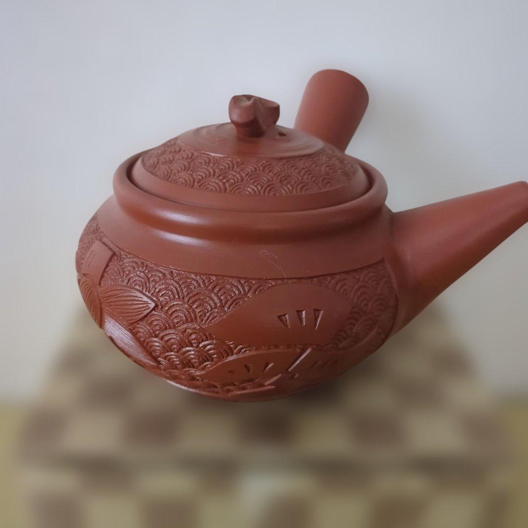 石仙作　急須　茶道具