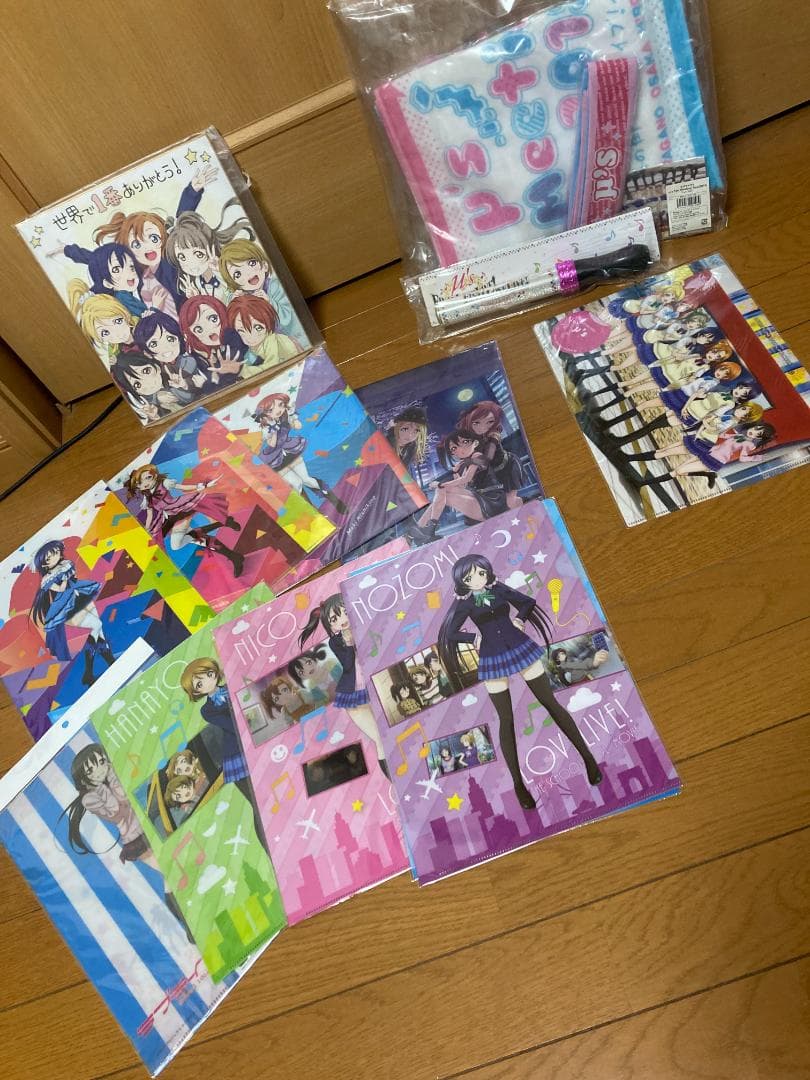 ラブライブ! μ's マルチクロス タンブラー スクフェス 勧誘 封筒 等々