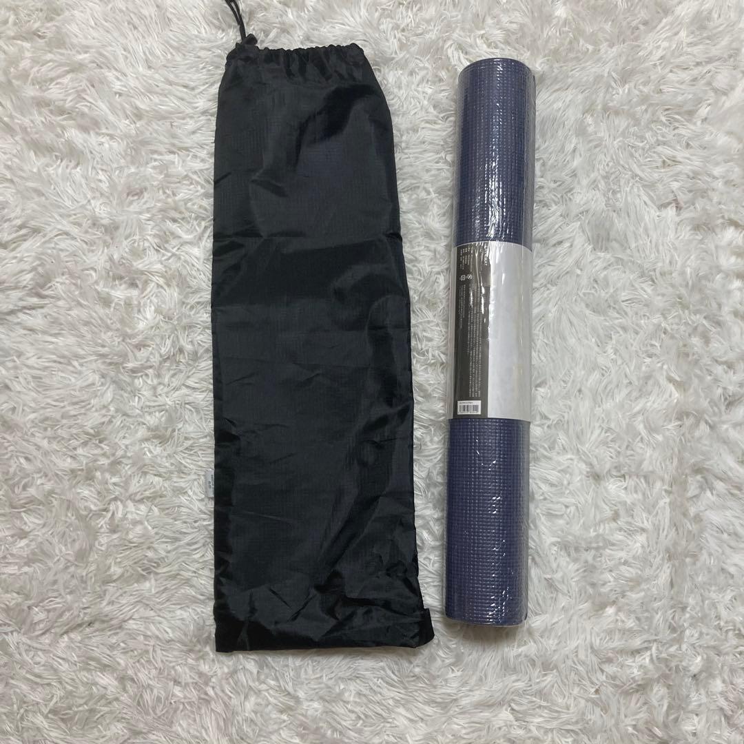 【未使用】LAVA ヨガマット ミッドナイトブルー 厚み3.5mm ホットヨガ