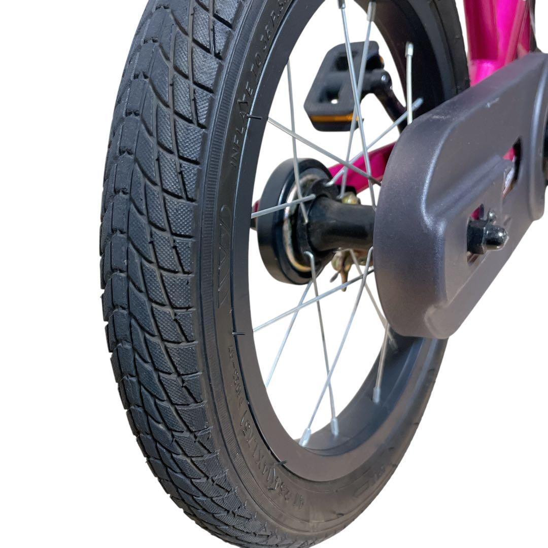ストライダー　14X ピンク　純正スタンド　strider ペダル付き　自転車