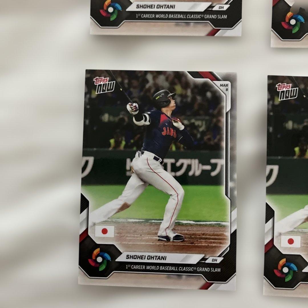 Topps NOW WBC 大谷翔平 台湾戦　満塁ホームラン 2026 4枚