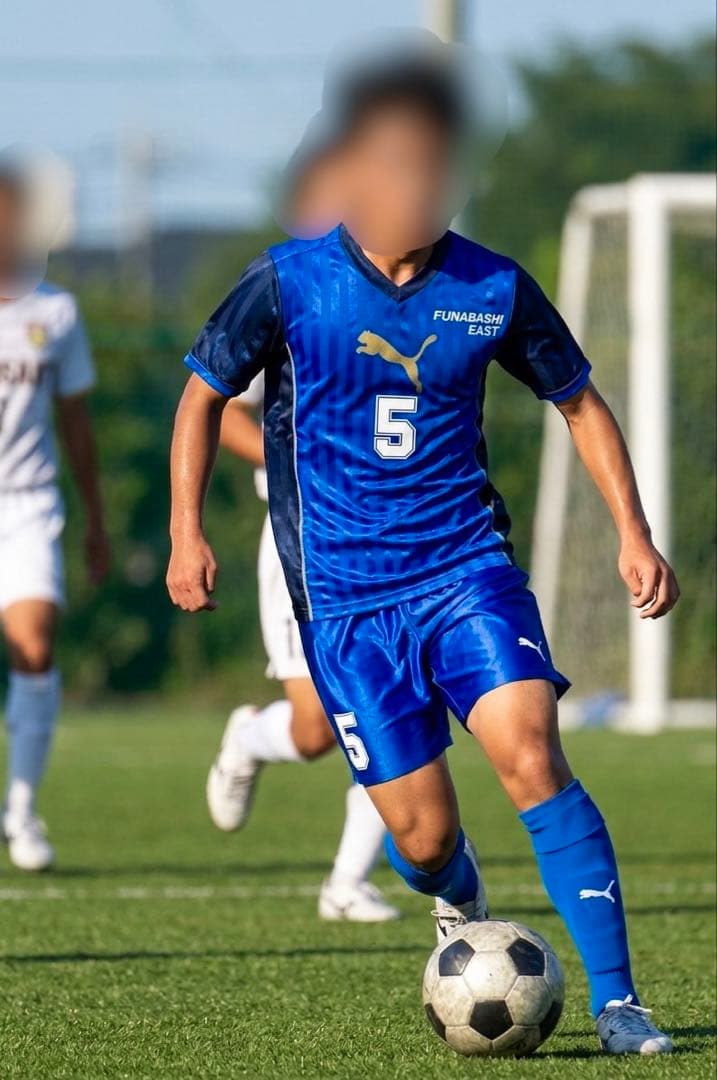 船橋東高校サッカー部ユニフォーム　M チームジャージ　ホーム＆アウェーユニ