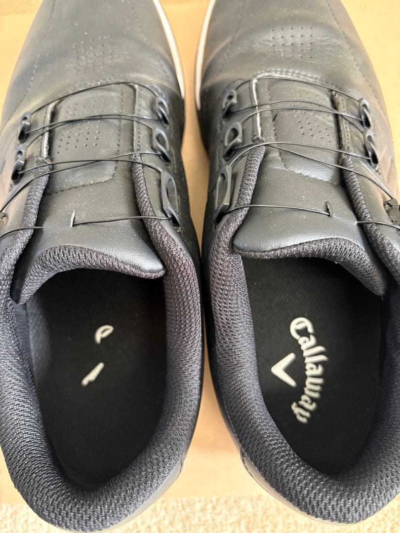 Callaway ゴルフシューズ BOAシステム ブラック
