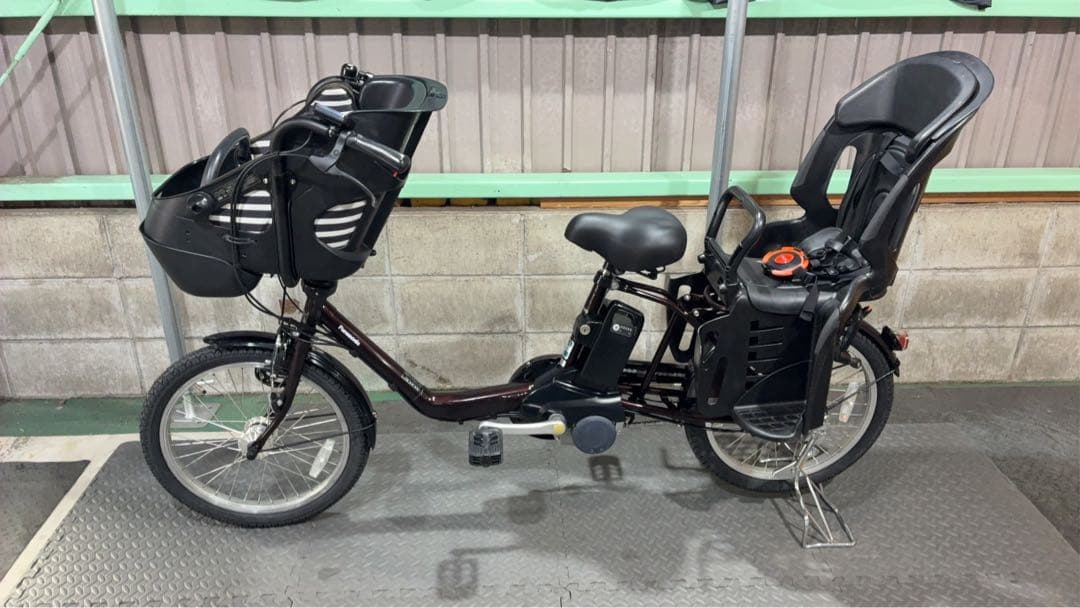 №4871 電動自転車 パナソニック ギュット 20インチ ブラウン