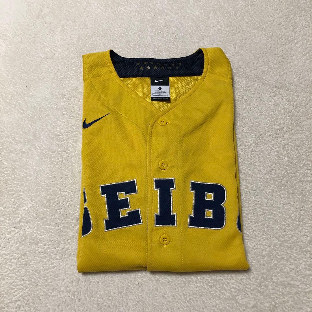 NIKE ナイキ　西武ライオンズ　オーセンティックユニフォーム　限定品　サイズL