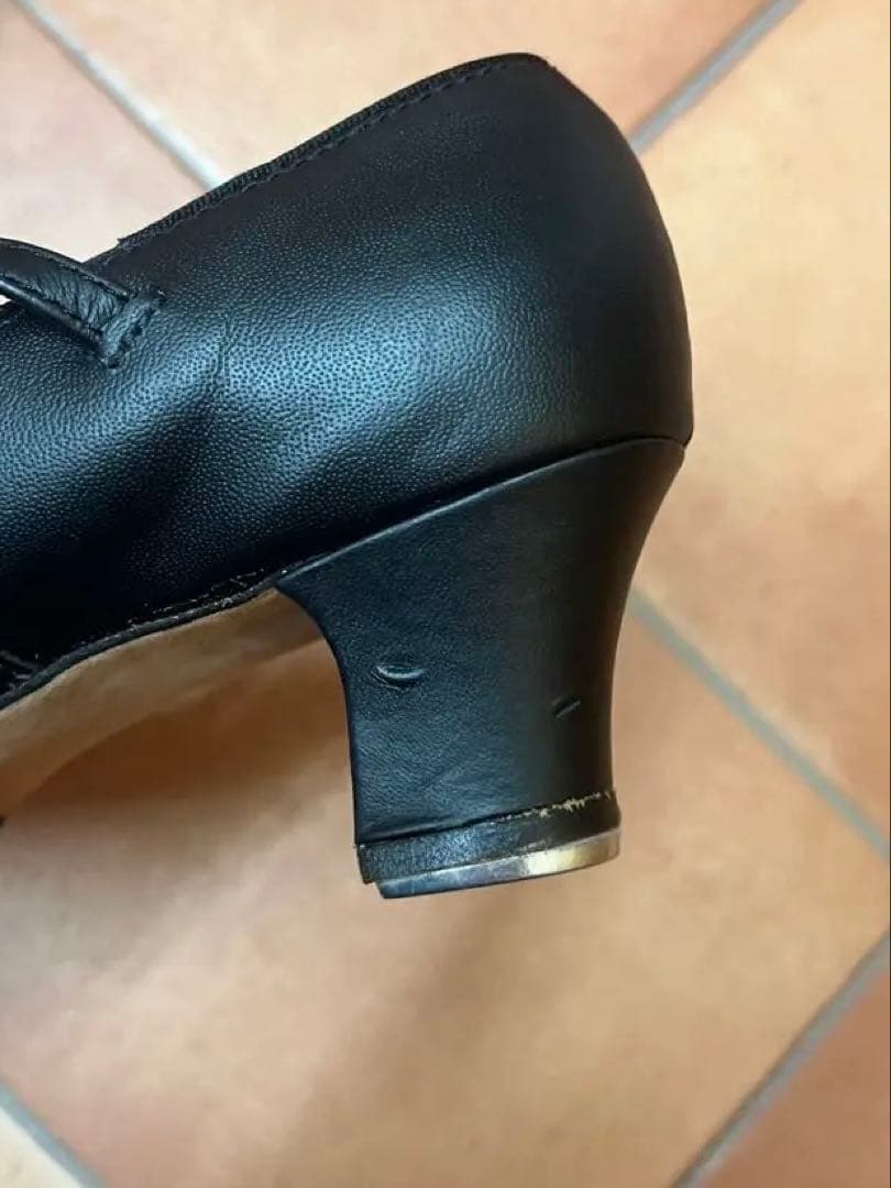 Capezio Tele Tone Tap ブラックタップシューズ
