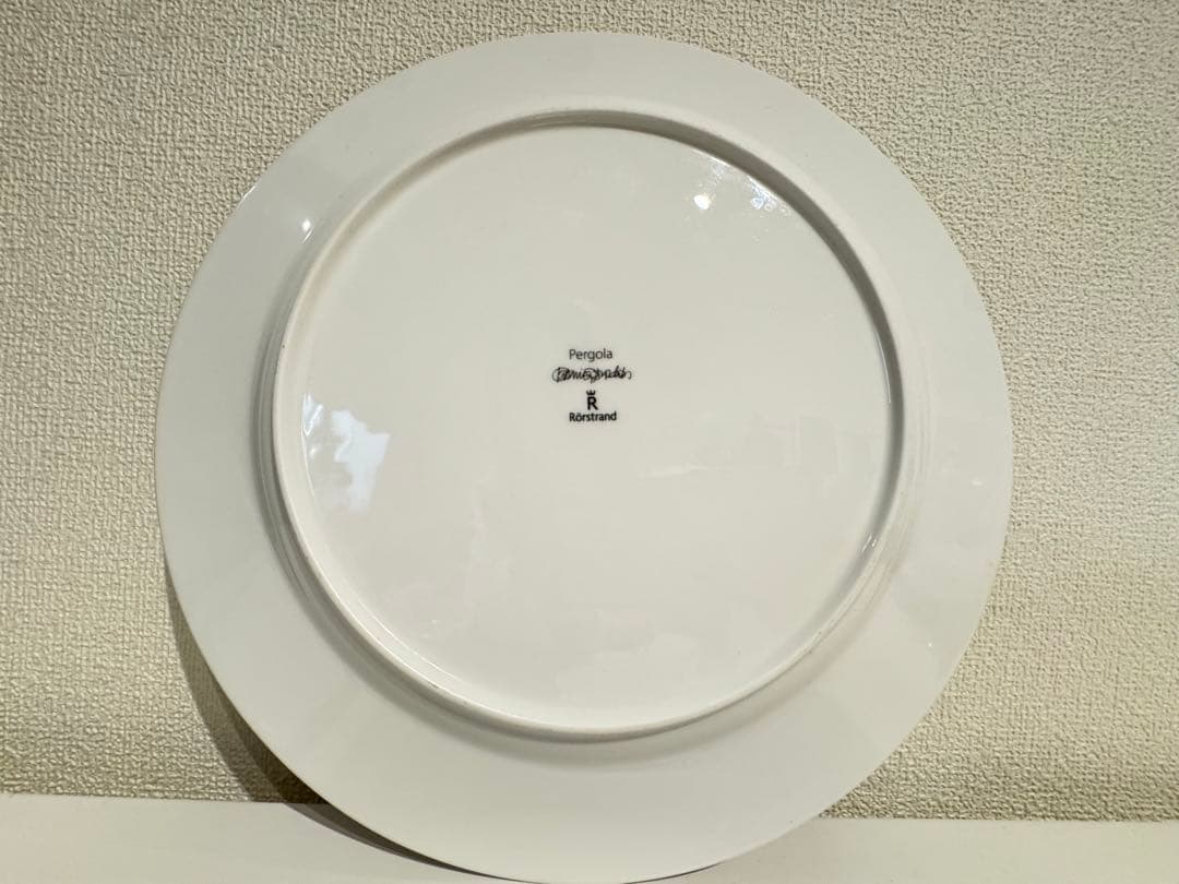 【値下げ】ロールストランド 廃盤ペルゴラ27cm 丸皿1枚