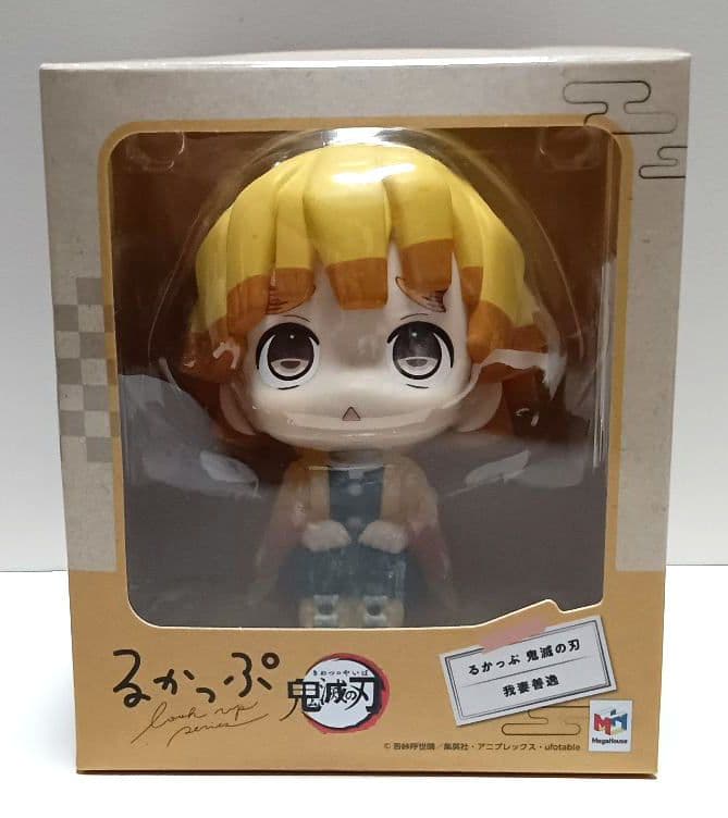 鬼滅の刃　我妻善逸　ルカップ　フィギュア
