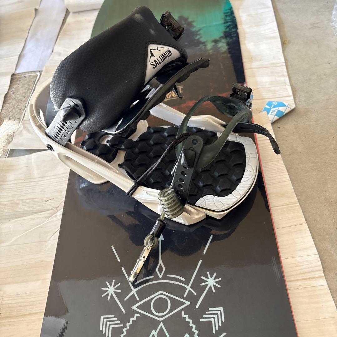 SALOMON 159cm メンズスノーボードセット