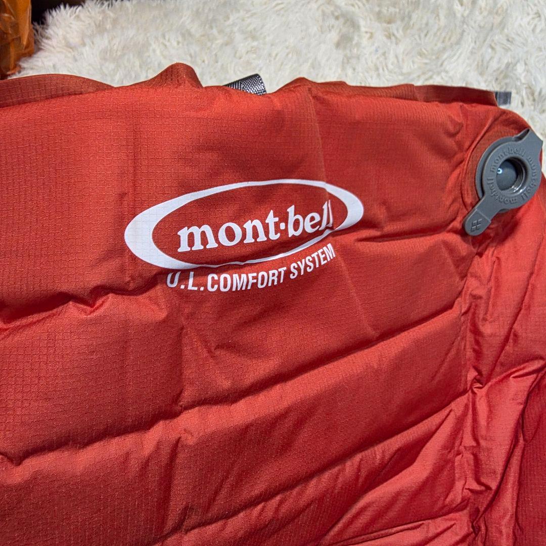 【美品】mont-bell ALPINE PAD 25 180cm レッド