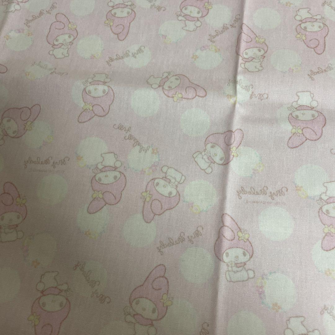 マイメロディ　マイメロ　テーブルクロス　ビニールクロス　大判　ピンク