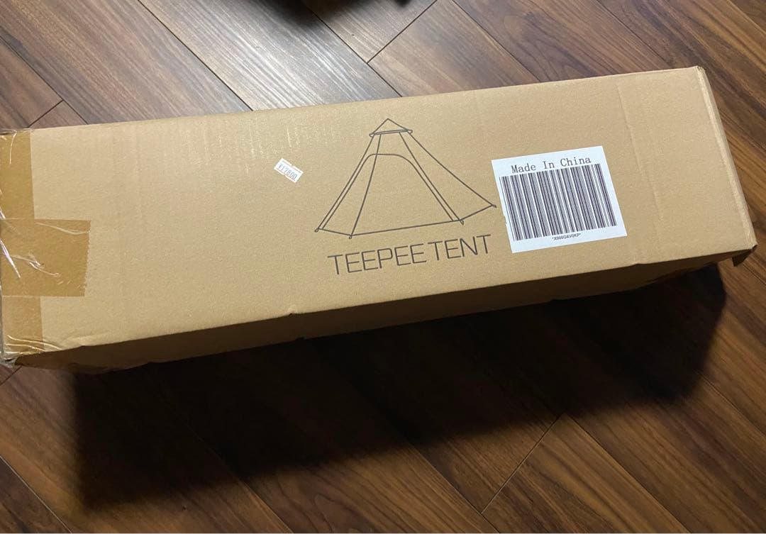 【新品未使用】ティピーテントTeepee 収納バッグ付き　インディアンテント