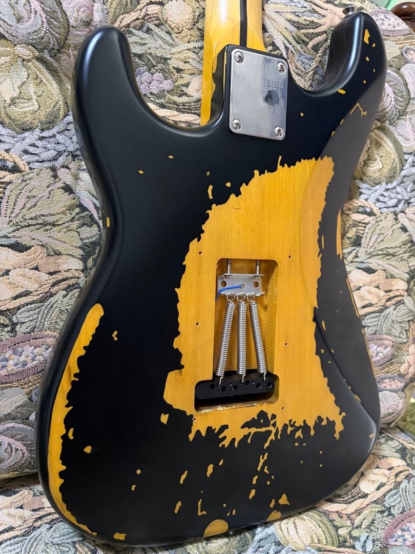 JHS Vintage レリック加工 V6 Icon エレキ ギター ブラック