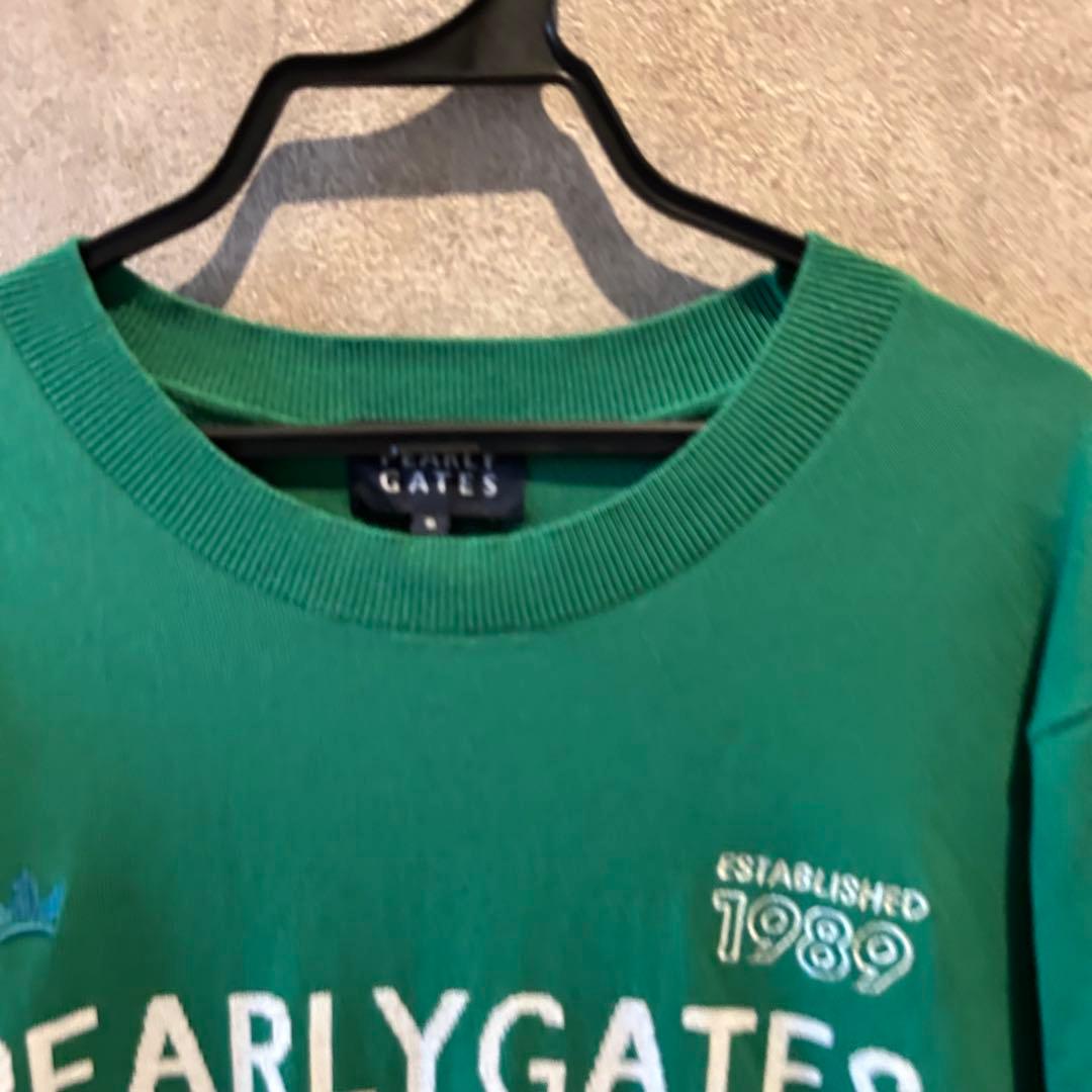 【希少・サンプル品】PEARLY GATES パーリーゲイツ クルーネックニット
