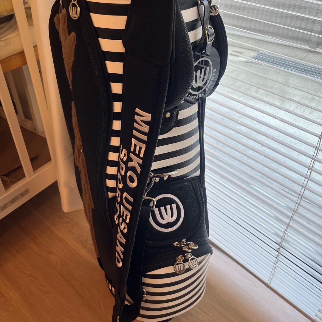 【超美品】MUSPORTS キャディバッグ ゴルフバッグ　エムユースポーツ