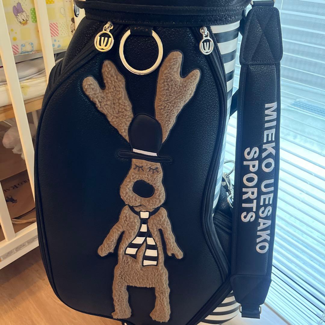【超美品】MUSPORTS キャディバッグ ゴルフバッグ　エムユースポーツ