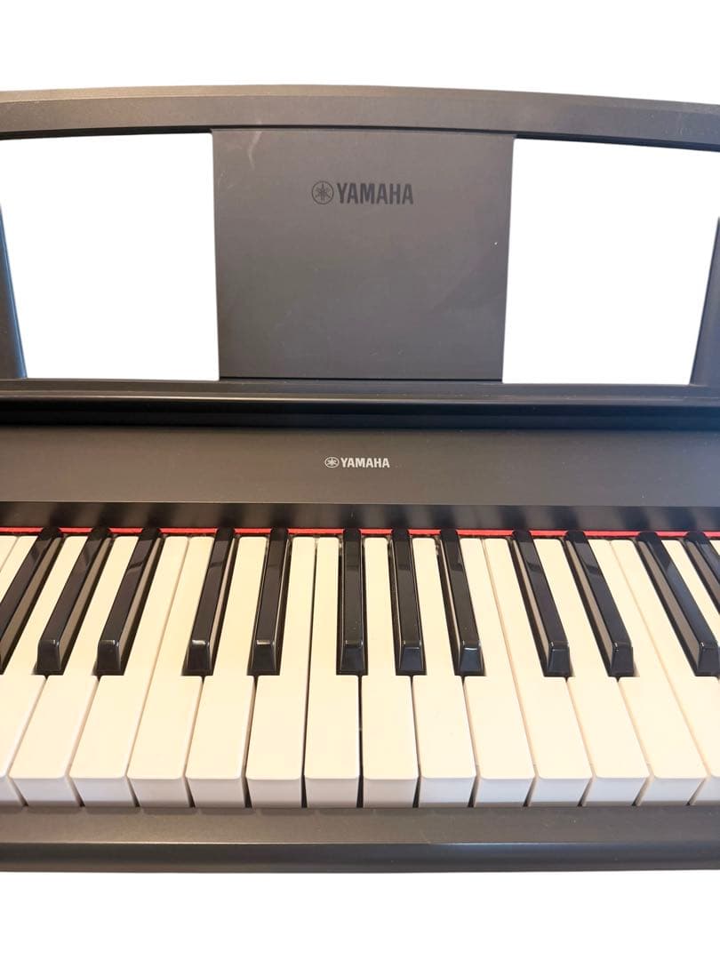 YAMAHA 電子ピアノ　NP-11 足台　楽譜置き　piaggero 61鍵盤