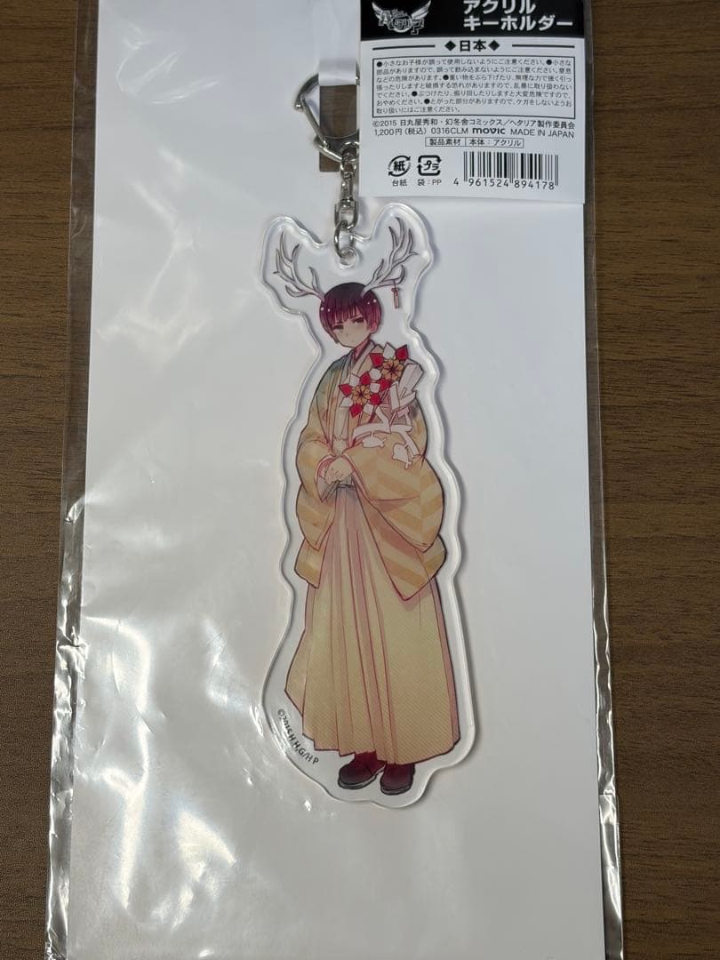 ヘタリア つのたりあ 日本 アクリルキーホルダー